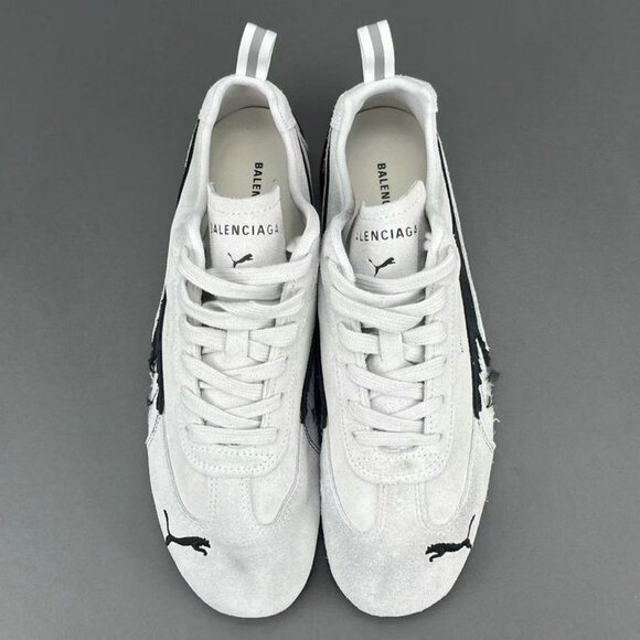 Puma Other - Puma Black And White Thin-Soled Low-Top Sneakers